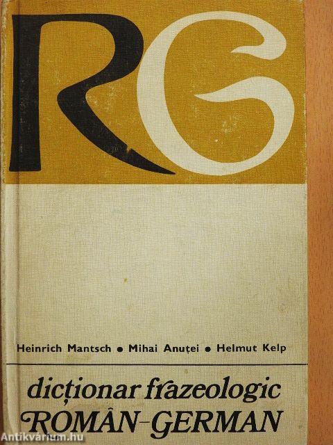 Dictionar frazeologic Roman-German
