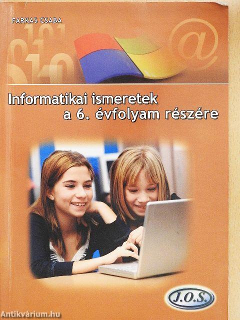 Informatikai ismeretek a 6. évfolyam részére