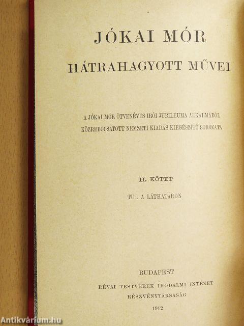 "75 kötet a Jókai Mór összes művei és Jókai Mór hátrahagyott művei sorozatból (nem teljes sorozat)"