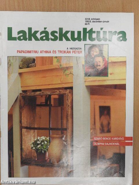 Lakáskultúra 1992. december-január