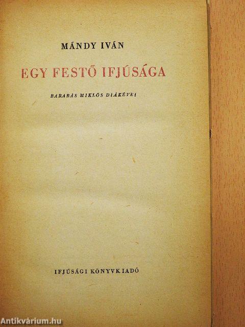 Egy festő ifjúsága