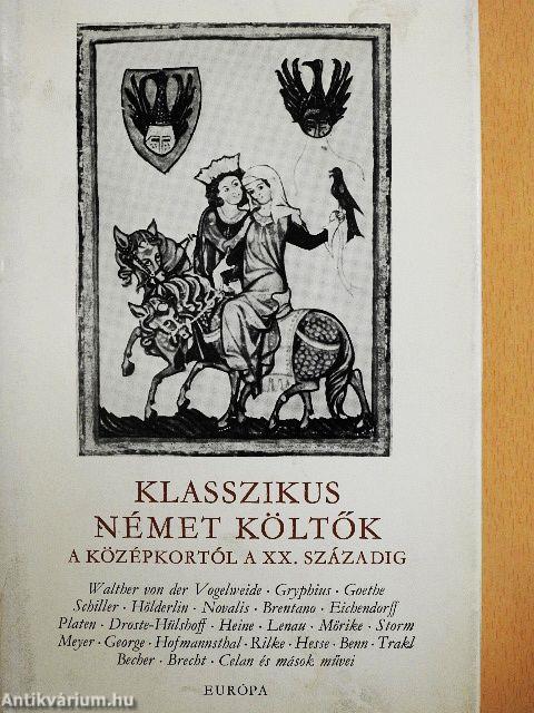 Klasszikus német költők I-II.