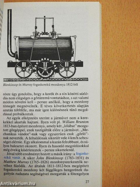 Gőzmozdonyok a vaspályán