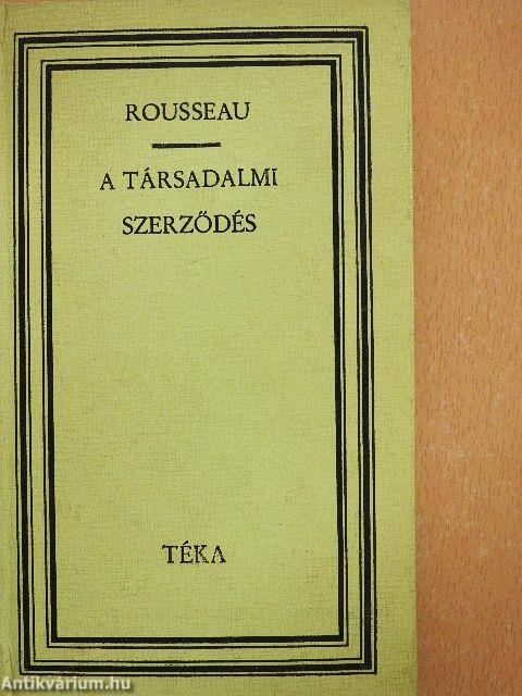 A társadalmi szerződés