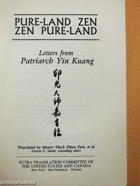 Pure-land Zen, Zen Pure-land