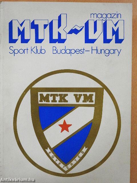MTK-VM magazin Sport Klub Budapest-Hungary