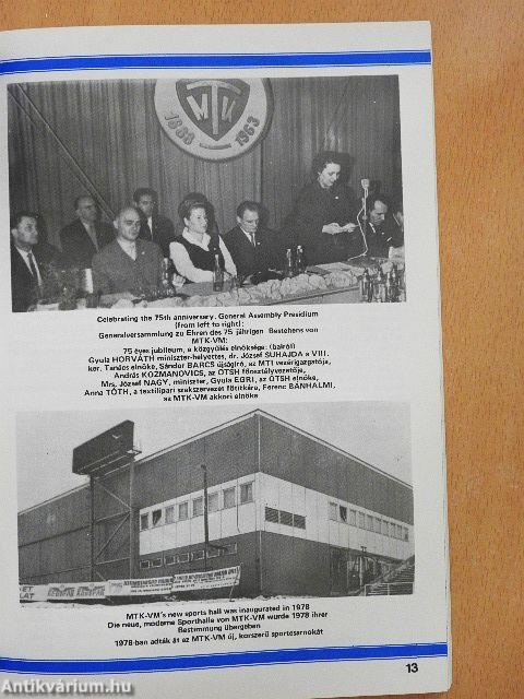 MTK-VM magazin Sport Klub Budapest-Hungary