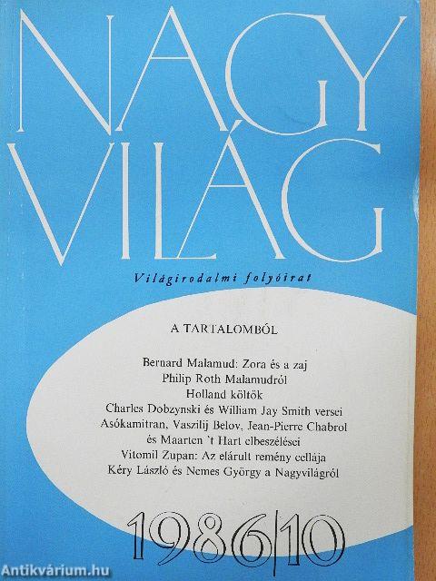 Nagyvilág 1986. október