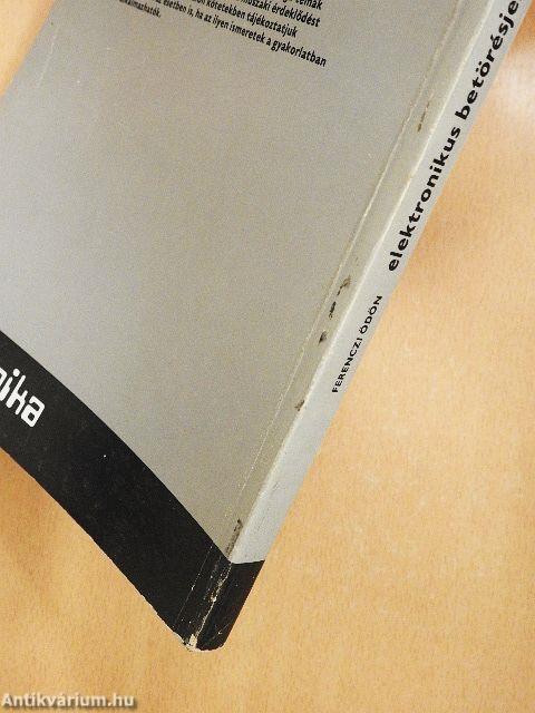 Elektronikus betörésjelző és riasztókészülékek