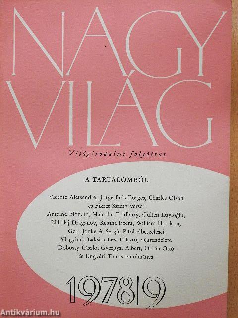 Nagyvilág 1978. szeptember