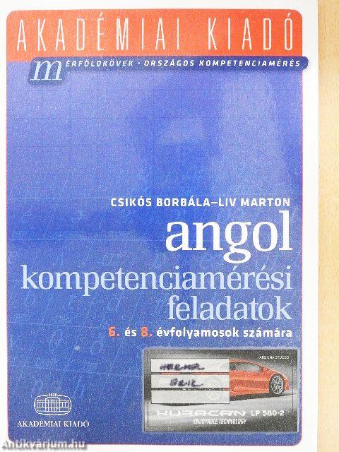 Angol kompetenciamérési feladatok