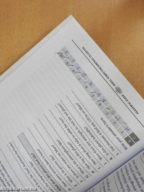 Angol kompetenciamérési feladatok