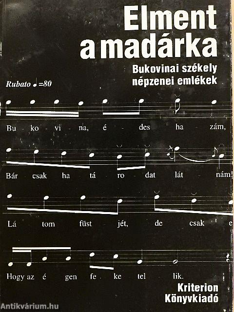 Elment a madárka
