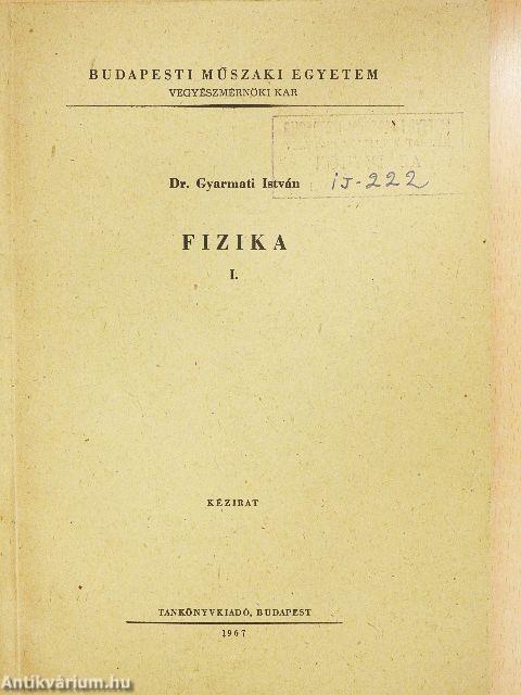 Fizika I.