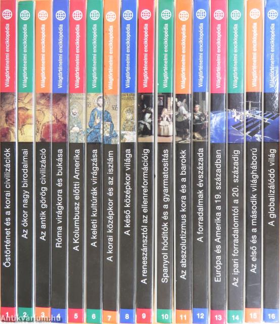 Világtörténelmi enciklopédia 1-16.