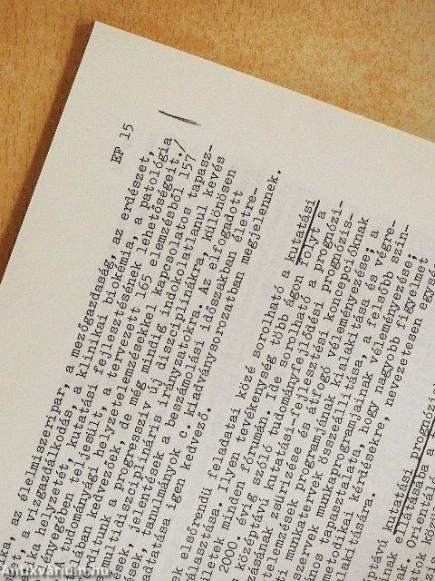 A Magyar Tudományos Akadémia elnökségének és főtitkárának együttes beszámolója az Akadémia 1985. évi (CXLV.) közgyűlésének