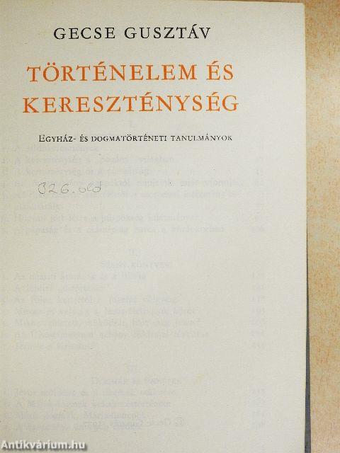 Történelem és kereszténység