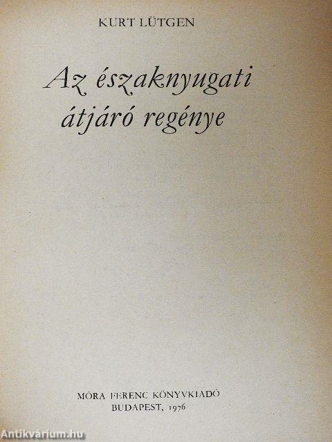 Az északnyugati átjáró regénye