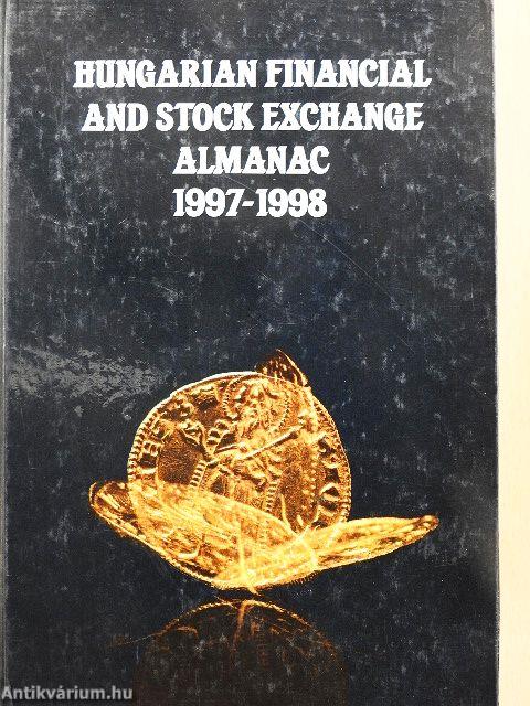 Hungarian financial and stock exchange almanac 1997-1998. Volume 3.