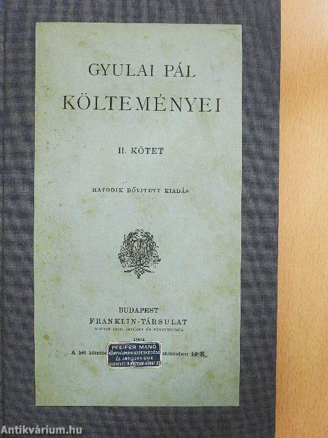 Gyulai Pál költeményei I-II.