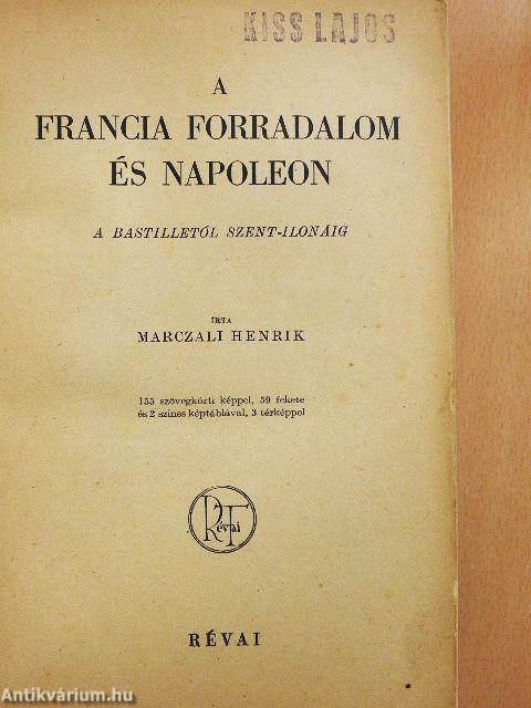 A francia forradalom és Napoleon