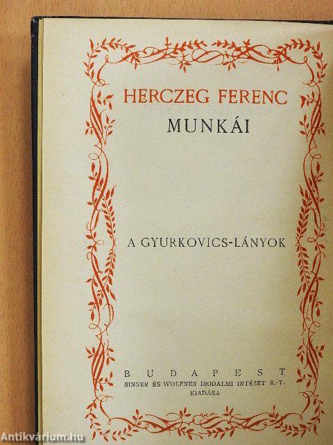 A Gyurkovics-lányok