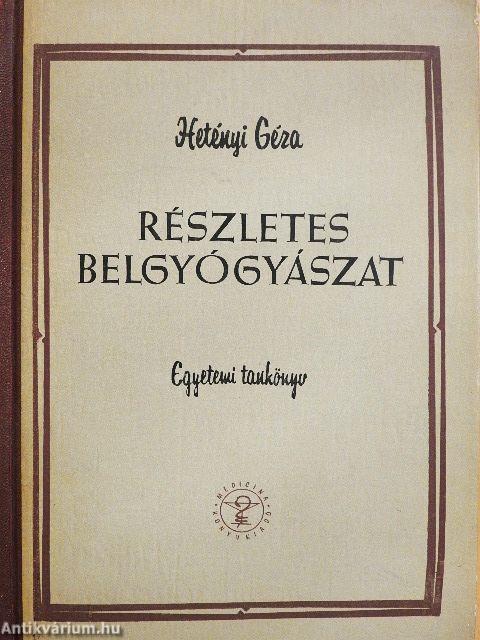 Részletes belgyógyászat