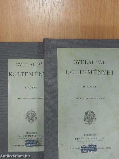 Gyulai Pál költeményei I-II.