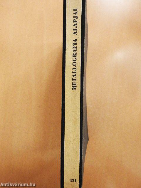 A metallográfia alapjai