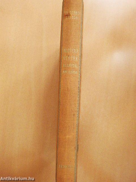 Magyar versek Aranytól napjainkig