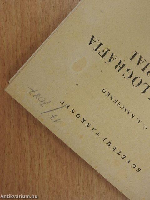 A metallográfia alapjai