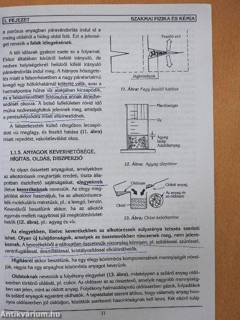 Szobafestő, mázoló, tapétázó anyag- és gyártásismeret I.