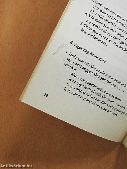 Angol nyelvű levelezés