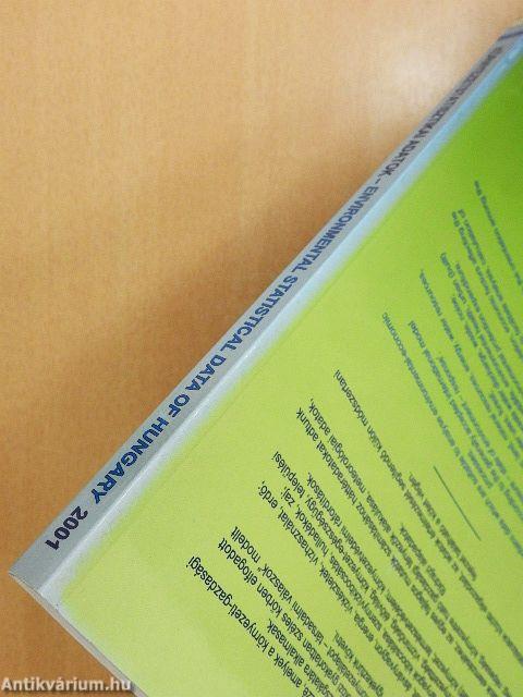 Környezetstatisztikai adatok 2001