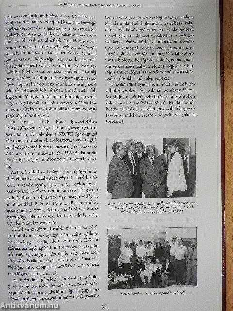 A magyar törvényszéki-igazságügyi orvostan története