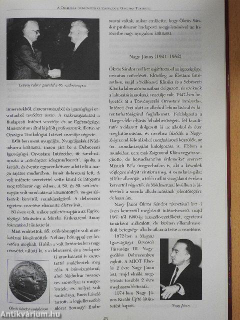 A magyar törvényszéki-igazságügyi orvostan története