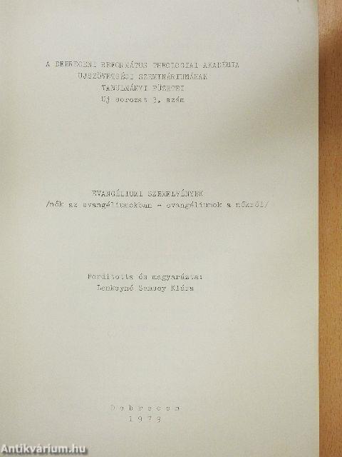 Evangéliumi szemelvények