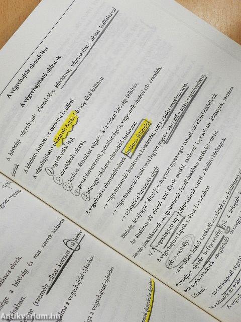 Vázlat "A Polgári perrendtartás - a Vht. fontosabb rendelkezései" című anyagnak a bírósági fogalmazóképzés keretében történő megbeszéléséhez