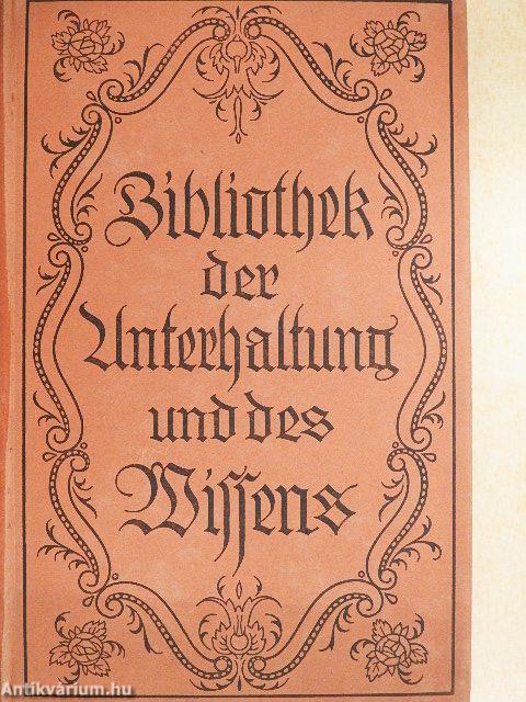 Bibliothek der Unterhaltung und des Wissens 1920/1. (gótbetűs)