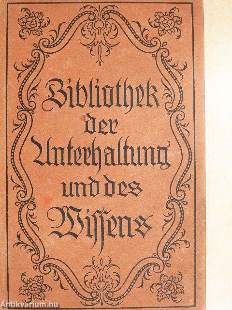 Bibliothek der Unterhaltung und des Wissens 1920/11. (gótbetűs)