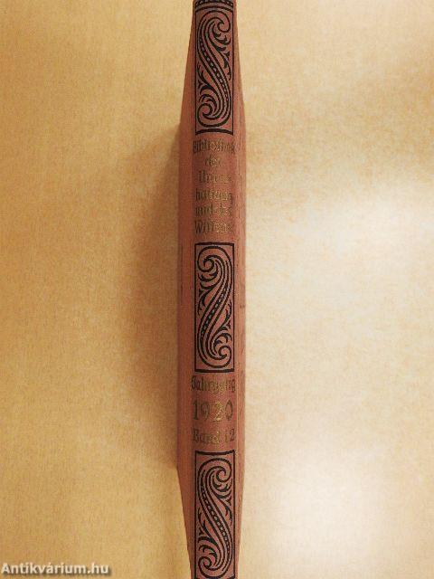 Bibliothek der Unterhaltung und des Wissens 1920/12. (gótbetűs)