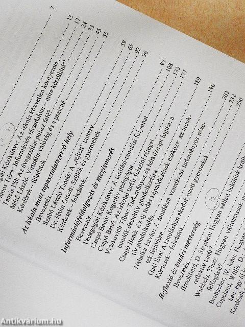 Didaktika szöveggyűjtemény