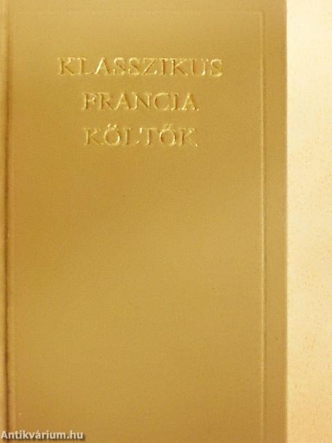 Klasszikus francia költők I-II.