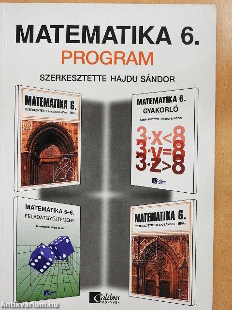 Matematika 6. - Program