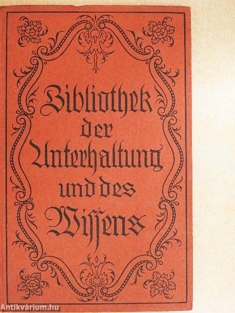 Bibliothek der Unterhaltung und des Wissens 1918/13. (gótbetűs)