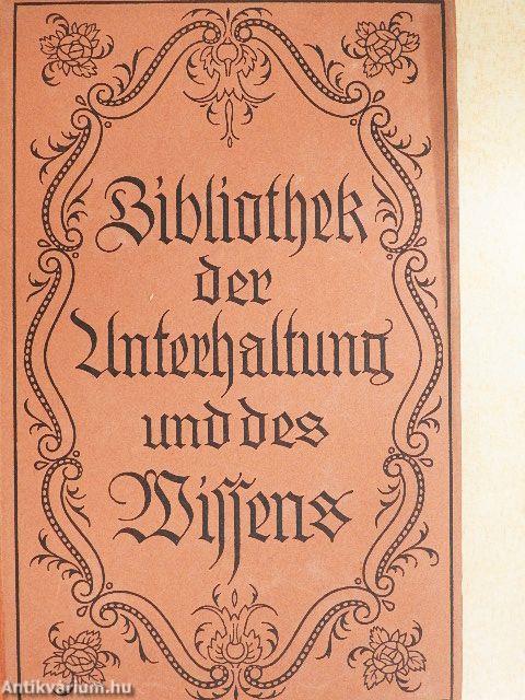Bibliothek der Unterhaltung und des Wissens 1919/11. (gótbetűs)