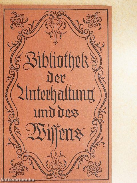 Bibliothek der Unterhaltung und des Wissens 1919/9. (gótbetűs)