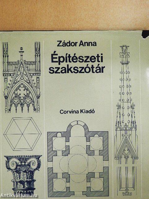 Építészeti szakszótár