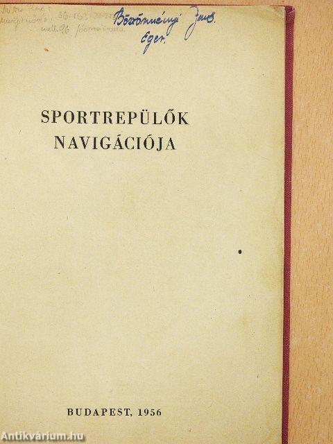 Sportrepülők aeronavigációja