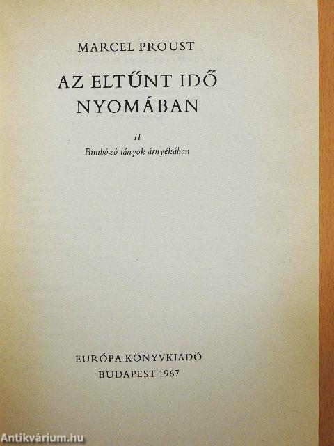 Az eltűnt idő nyomában II.